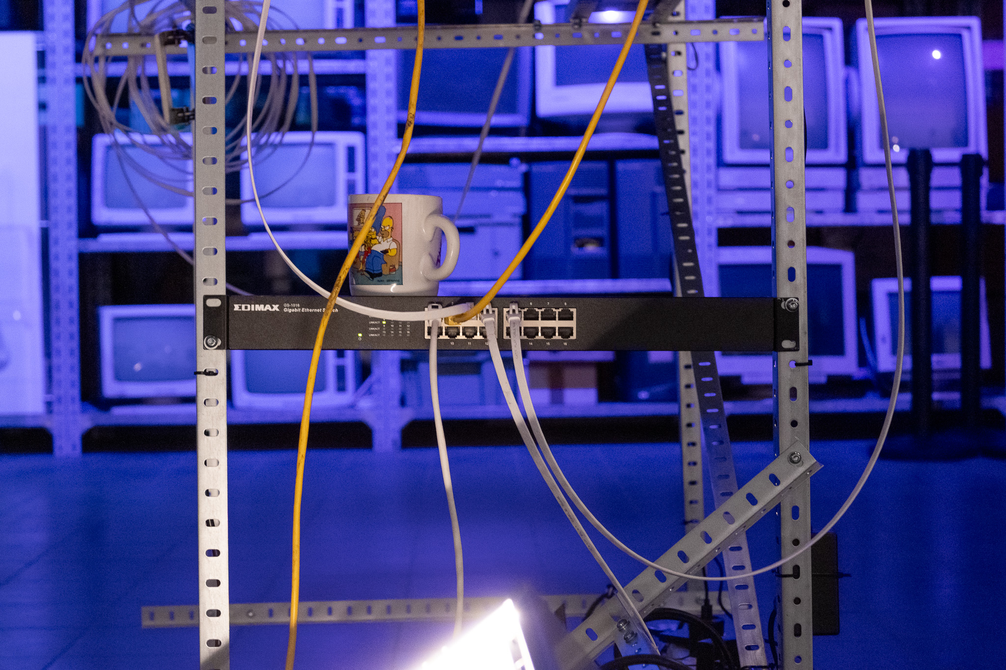 Fig. 8. The network switch as an integral part of the structure. Source: Primary